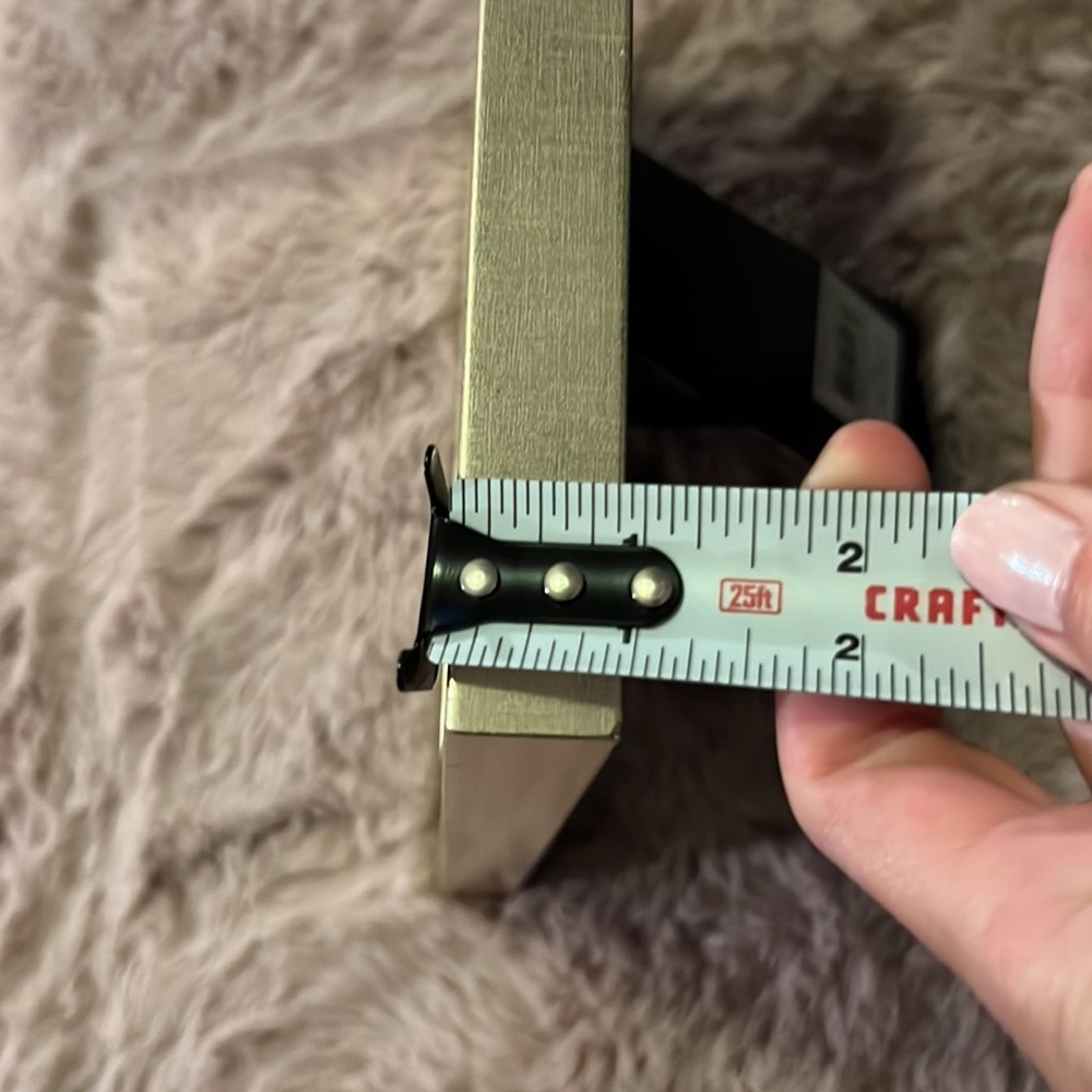 Set of 2 soft champagne gold framed rose photos white matte 10” x 10” square​​ - Picture 13 of 13